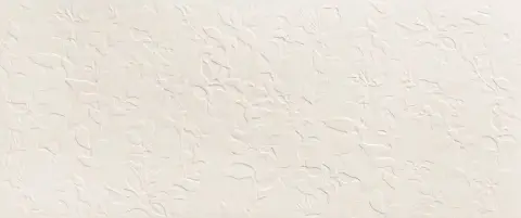 3D WALL PLASTER Jasmine White 50x120