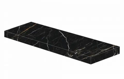 Allure Imperial Black Scalino Angolare Dx 33X160