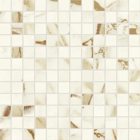 Marvel Calacatta Imperiale Mosaico Lapp