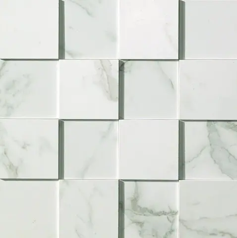 Marvel Calacatta Mosaico 3D