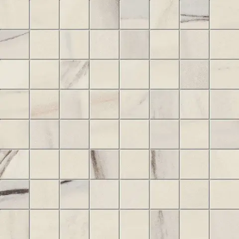 Marvel Bianco Fantastico Mosaico Matt
