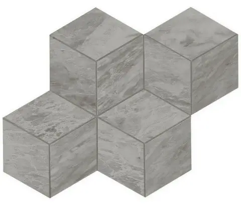 Marvel Bardiglio Grey Mosaico Esag. Lapp.