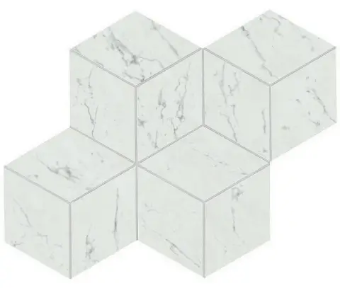 Marvel Carrara Pure Mosaico Esag. Lapp.