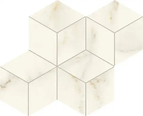 Marvel Calacatta Apuano Mosaico Esagono Silk