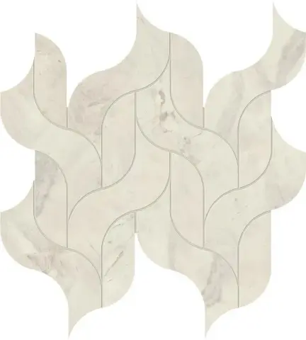 Marvel Calacatta Perla Mosaico Waterfall Lappato