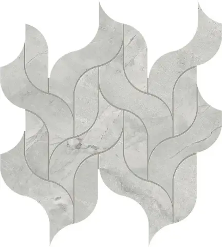 Marvel Grey Cloud Mosaico Waterfall Lappato