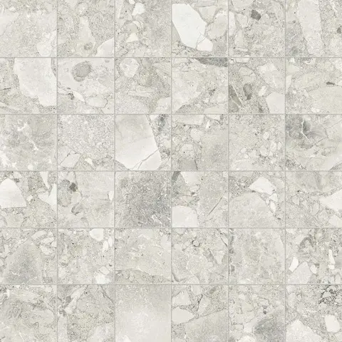 Coliseumgres Brera White Mosaico Натуральная