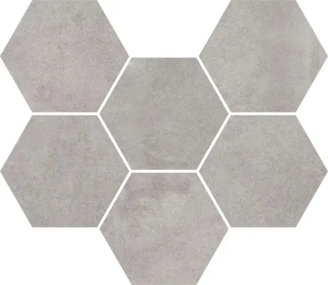 Coliseumgres Expo Grey Mosaico Hexagon