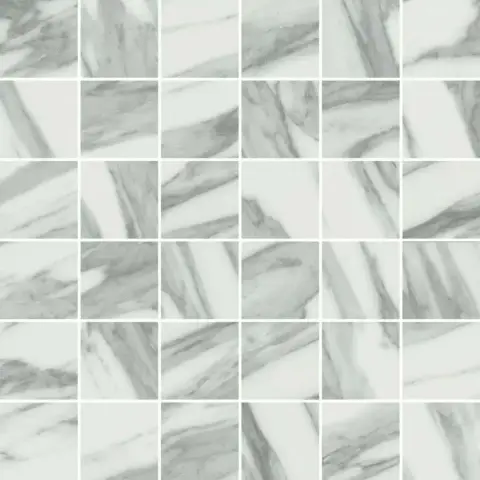 Coliseumgres Uffizi White Mosaico 30x30