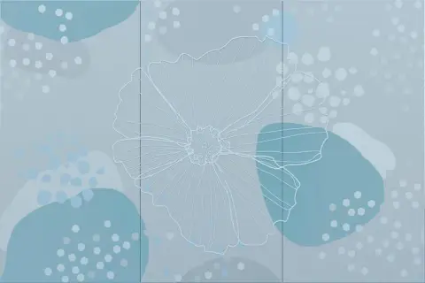 Панно Pastel Montage 60х90 (компл. из 3 штук)