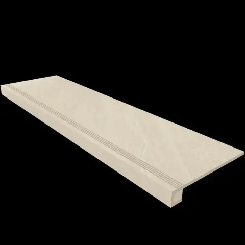 GB01 Gabbro натуральная 33x120 белый