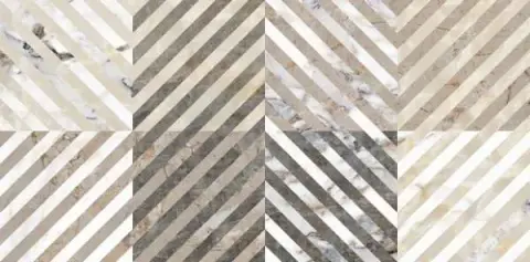 Vitra Marble-X Marble-X Геометрический Микс Лаппато R9 Ректификат 60x30