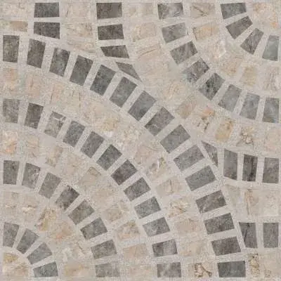 Vitra Marble-X Marble-Beton Круговой Темный Лаппато R9 Ректификат 60x60